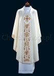 White contemporary chasuble 1101