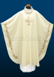 White monastic chasuble 2111