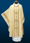 White monastic chasuble 2125
