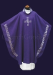 Purple monastic chasuble 2111