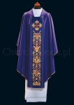 Purple contemporary chasuble 1101