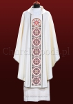 White Gothic Chasuble 1105