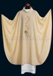 White monastic chasuble 2062