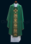 Green contemporary chasuble 1101