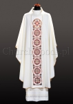White monastic chasuble 2105