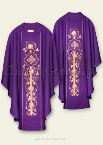 Purple Gothic Chasuble