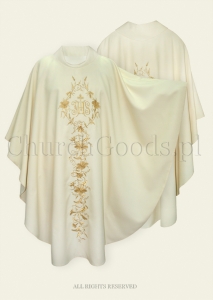 White Gothic Chasuble