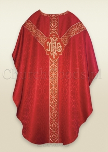 RED - SEMI-GOTHIC LOW MASS SET