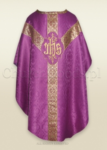 ROMAN PURPLE - SEMI-GOTHIC LOW MASS SET