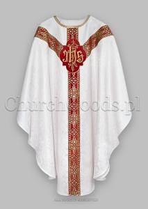 WHITE - SEMI-GOTHIC LOW MASS SET