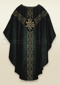 BLACK/GOLD - SEMI-GOTHIC LOW MASS SET