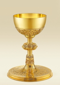  Chalice 127 with Old and New Testament scenes, rich decoration