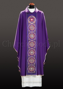 Purple monastic chasuble 2105