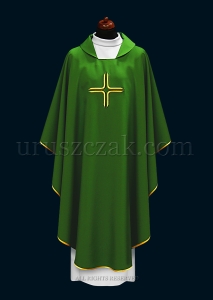  Green Gothic Chasuble 1181-G