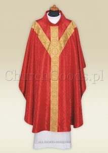 Chasuble in semi-gothic style 2312-R