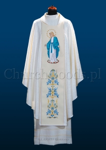 Marian chasuble 3098