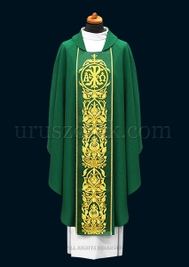 Green Gothic Chasuble 1163-G