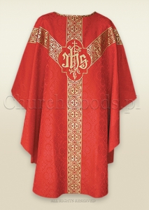 RED - SEMI-GOTHIC LOW MASS SET